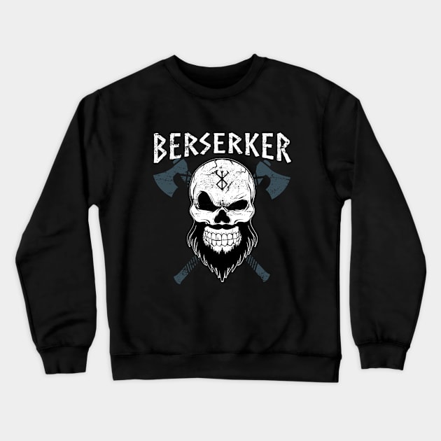 Berserker Viking Crewneck Sweatshirt by Acroxth